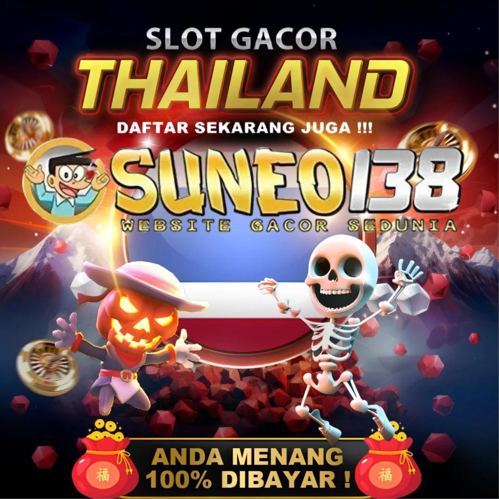 SUNEO138: Situs Slot Thailand Gacor Hari Ini gampang maxwin